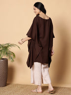 Coffee Kaftan Kurta - Nyara