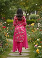 Rose Éclat Kurti Set 🌸$