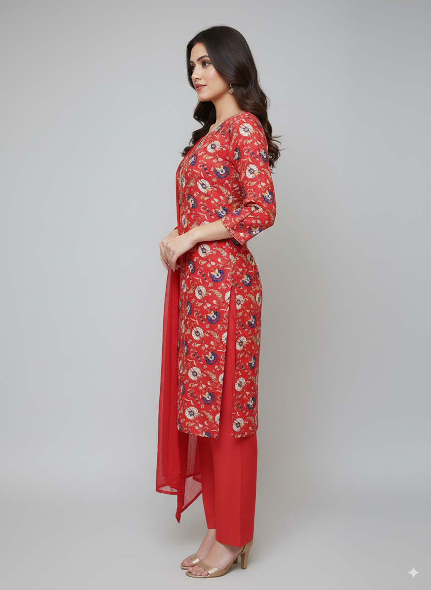 Scarlet Blossom Elegance Set$