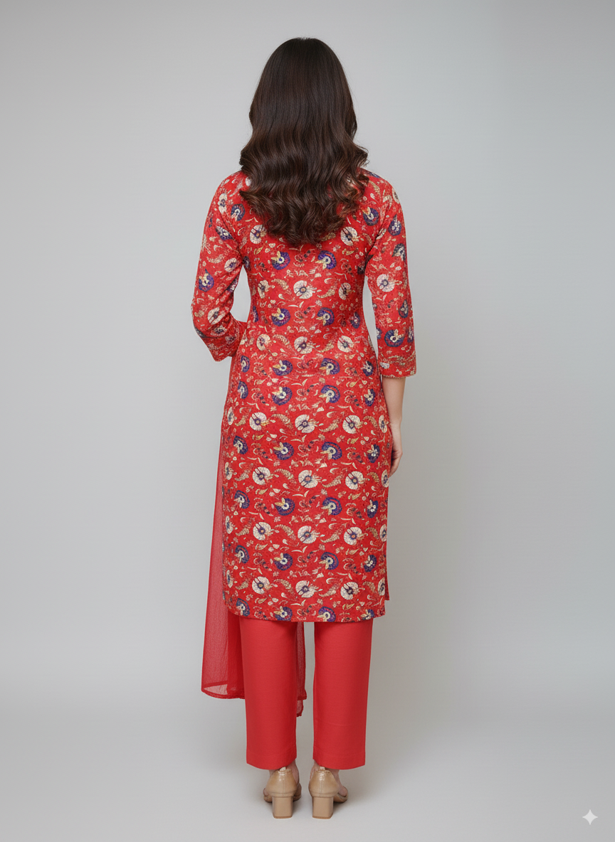 Scarlet Blossom Elegance Set$