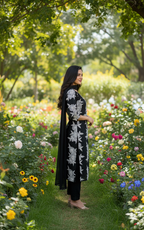 "Noir Élan" Kurti Set
$