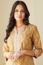 Rosheen Aliyah Sanganeri Kurta - Image 2