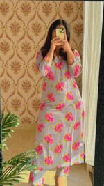 Kumudini Lace Suit Set - Sukoon 3.0 (Slim Fit) - Image 3