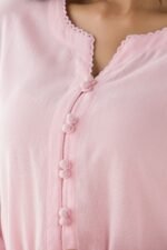 Gulbarg Pink Handloom Kurta - Image 3