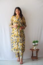 Mustard Lily's V-Neck Suit Set - Image 3