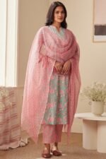 Rosheen Raya Sanganeri Kurta - Image 4