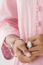 Gulbarg Pink Handloom Kurta - Image 7