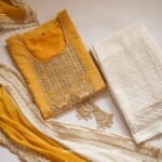 Haldi Ready Suit Set (3 Piece)