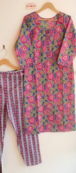 Floral Radiance Sequin Ensemble Suit Set - Image 2