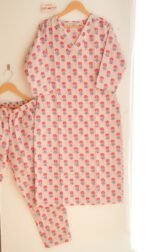 Petal Serenade Lace Suit Set - Sukoon 2.0 (Slim Fit) - Image 2