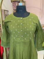 "Heena" Cotton Kurta with Pants (2pc) - Image 5