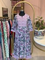 "Indu" Cotton Kurta with Pants (2pc) - Image 2
