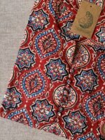 "Naaz" Ajrakh Hand Block Pritned Cotton Kurta - Image 2