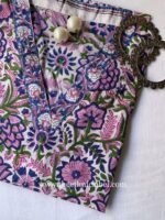 "Maahru" Hand Block Printed Cotton Kurta - Image 7